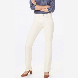 NYDJ Women's Marilyn Straight Double Snap Waistband Corduroy Pants - 16